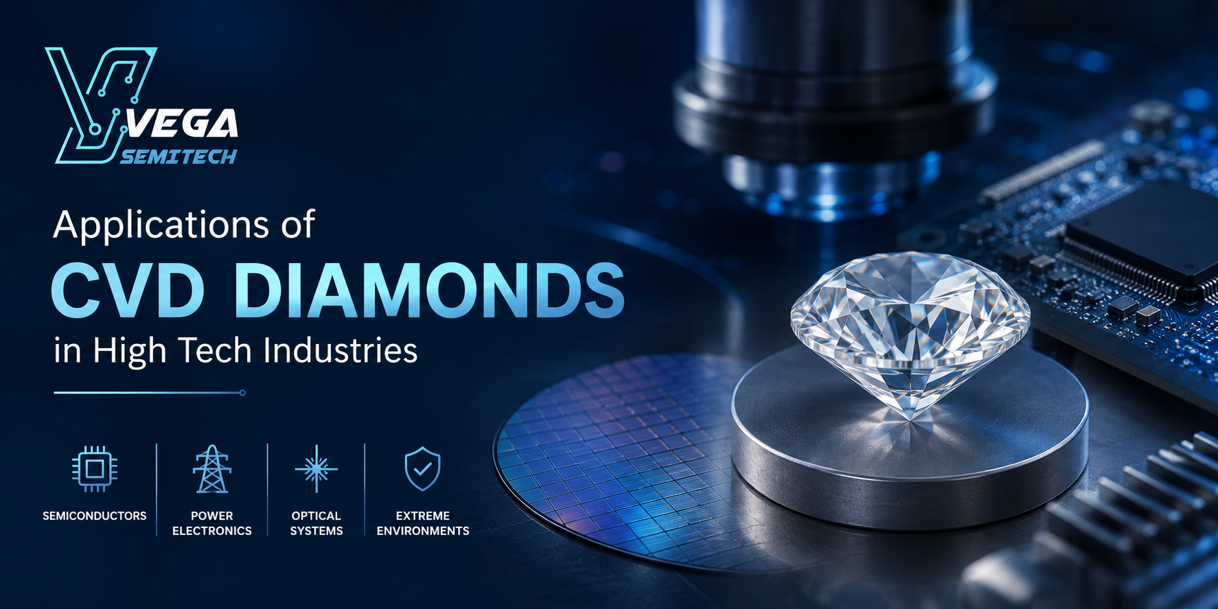 Applications of CVD Diamonds in High Tech Industries