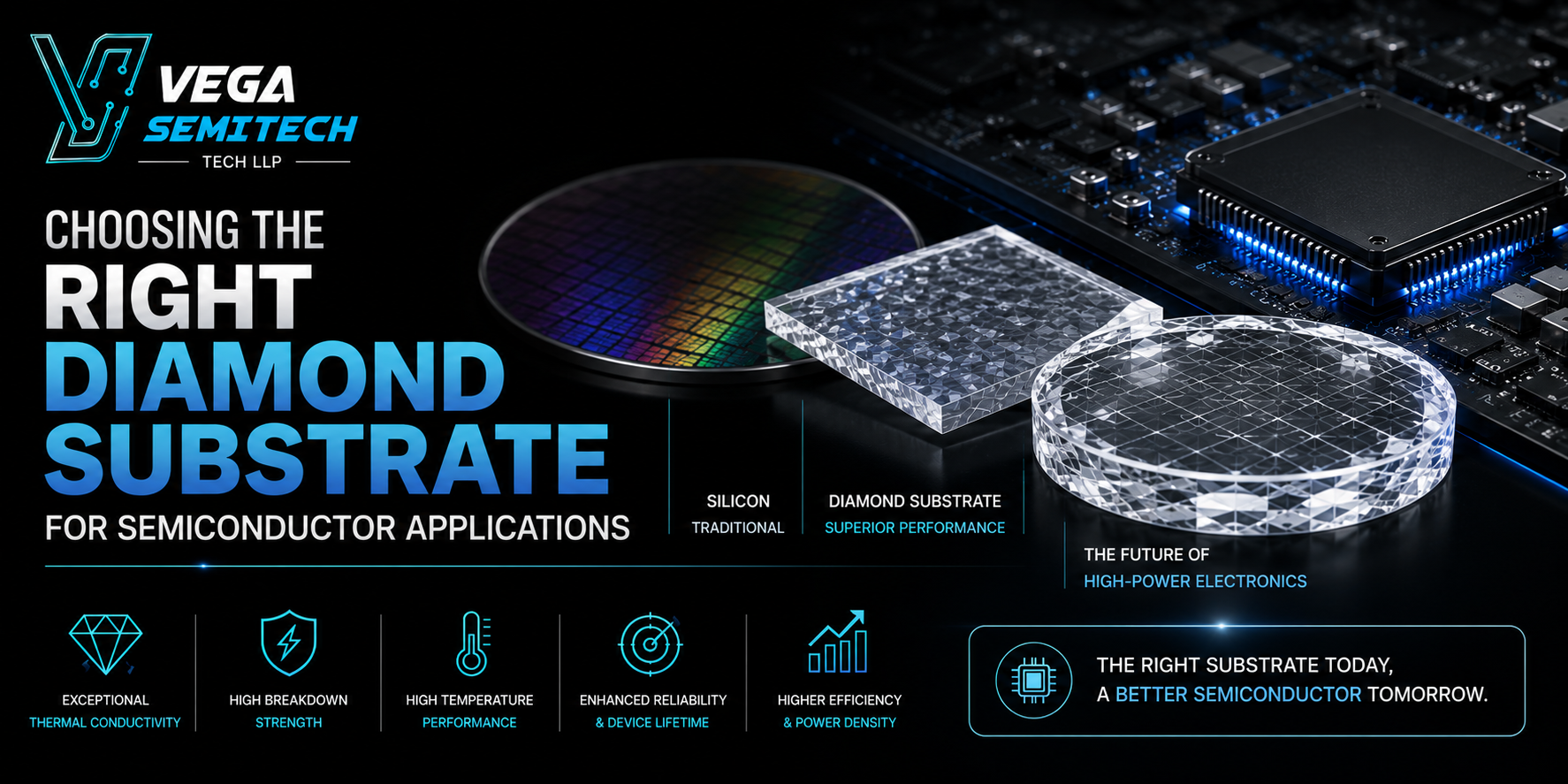 Choosing the Right Diamond Substrate for Semiconductor Applications